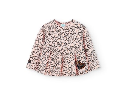 Tunika, šaty starorůžové s potiskem , Boboli