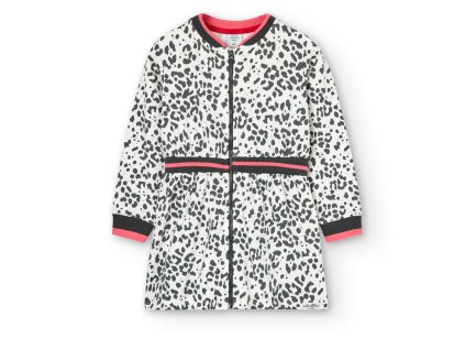 Šaty mikinové, rozepínací, dalmatin, Boboli