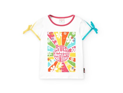 Tričko kytičky,  krátký rukáv, dívka, Boboli