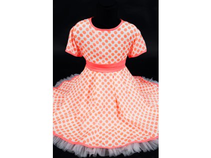 Šaty Rebelky (lososová)