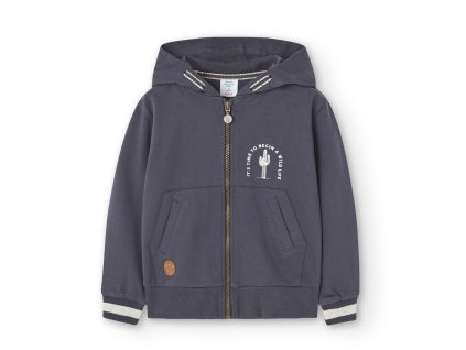 Mikina s kapucí, šedé barvy, kluk, Boboli