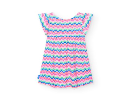 Letní šaty s barevnými pruhy, holka, Boboli