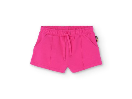 Kraťasy malinové barvy, bavlna, dívka, Boboli