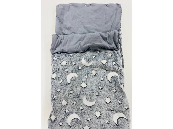 Deka do autosedačky šedá