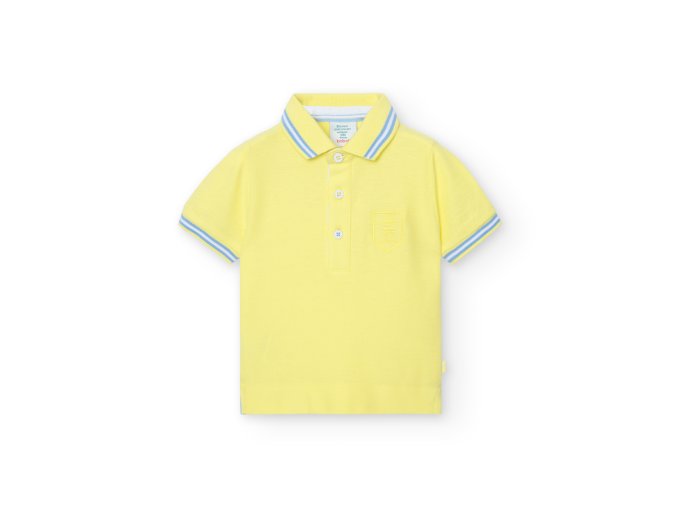Polo tričko žlutá barva, kluk, Boboli