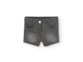 Kraťasy denim, šedá barva, dívka, Boboli