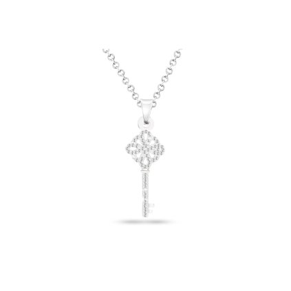 Řetízek z chirurgické oceli s přívěskem, klíč 3000