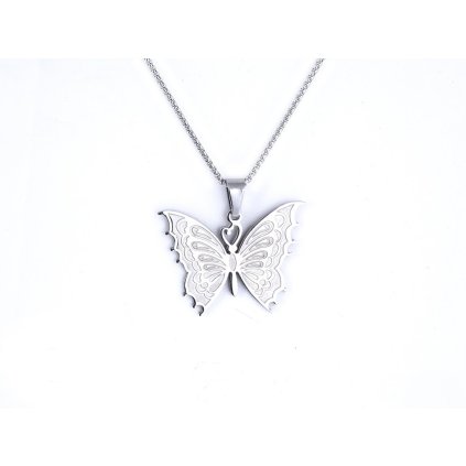 18707 3 retizek z chirurgicke oceli privesek motyl
