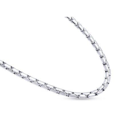 Řetízek z chirurgické oceli - kulatý, délka 60 cm / 0,1 cm 3001766