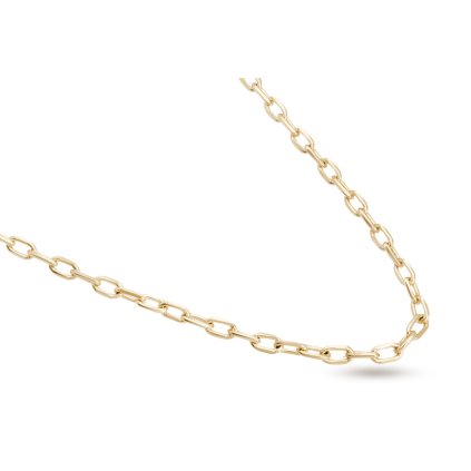 Pozlacený řetízek 14k zlatem - klasický, délka 49 cm / 2 mm 3001864