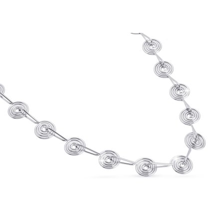 Řetízek z chirurgické oceli, masivní propojené spirálky 3001950-1