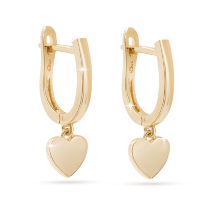 VERONA 3162 Náušnice visací srdíčko