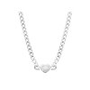 Řetízek z chirurgické oceli s přívěskem, srdíčko 3001382