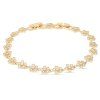 48583 sofia 2568 pozlaceny naramek 14k s kvetem