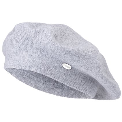 Női kasmír barett GA82 BASIC, világos szürke 7100276-5