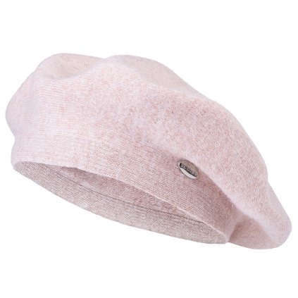Női kasmír barett GA82 BASIC, rózsaszín 7100276-12