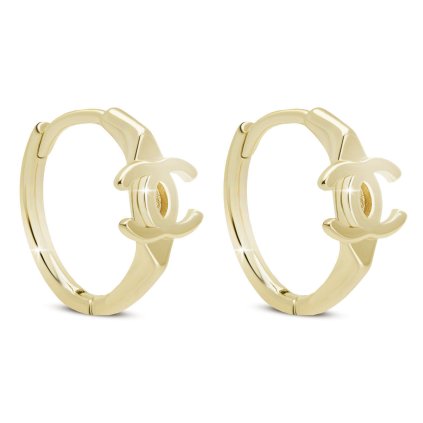 53287 pozlacene nausnice 14k pulkruhy 1003308