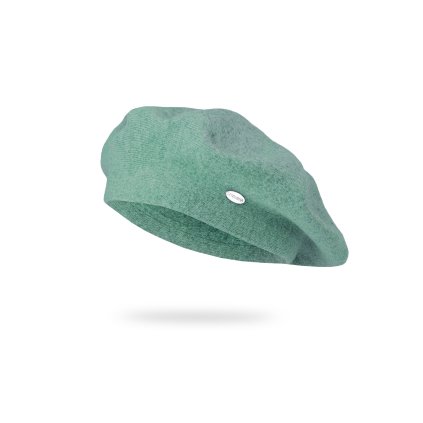 53386 1 damsky kasmirovy baret ga82 basic svetle zelene barvy 7100276 16