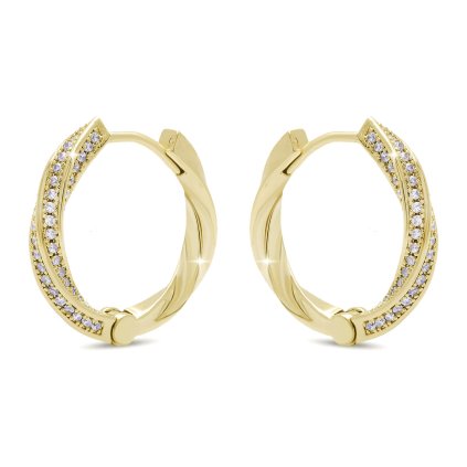 54589 pozlacene nausnice 14k tocene 1003425