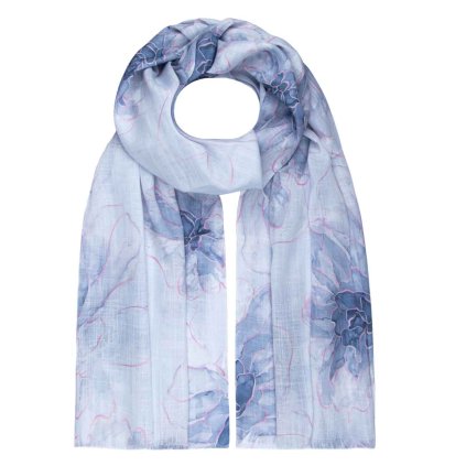 55552 damsky sal kvetinovy sedy 7200766 1