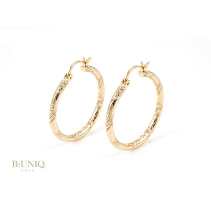 17234 aranyozott női fülbevaló b uniq