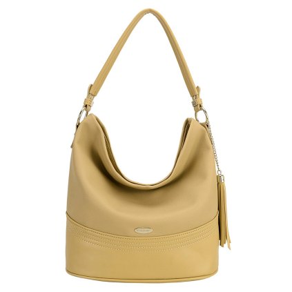 David Jones női kézitáska CM6442 sárga 7302032-4