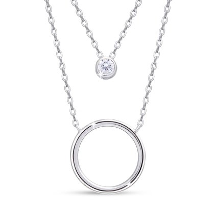 56866 56866 ezüst nyaklánc dupla 2425