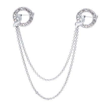 57745 broz dvojita s retizkem stribrna 2042 1 28