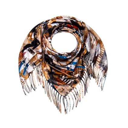 59251 damsky hrejivy satek hnede kocky 7200806 5