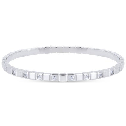 60016 naramek z chirurgicke oceli se dvanacti zirkony 3020