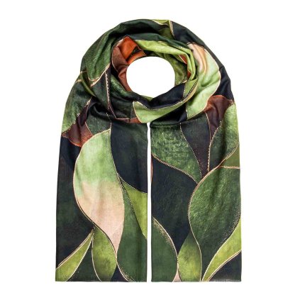 60046 damsky hrejivy sal abstraktni zeleny 7200815 2 xc5015 5