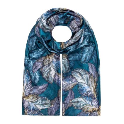 60109 damsky hrejivy sal s pericky modry 7200817 1 xc5015 11