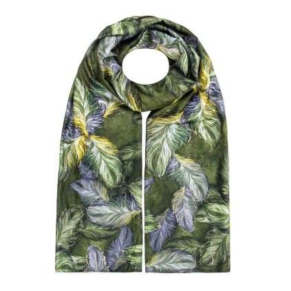 60118 damsky hrejivy sal s pericky zeleny 7200817 5 xc5015 11