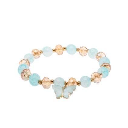 58825 naramek koralkovy s motylkem modry 2002795 3