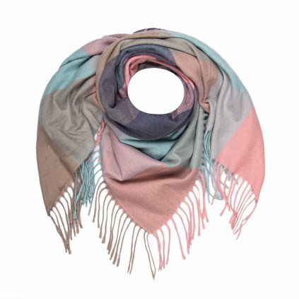 60748 damsky hrejivy satek ruzovo tyrkysova kostka 7200821