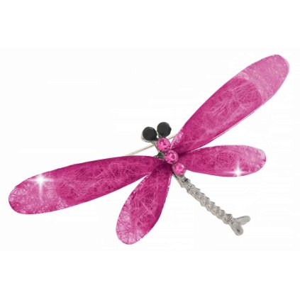 58324 broz vazka se zirkony ruzove barvy 9001030 10