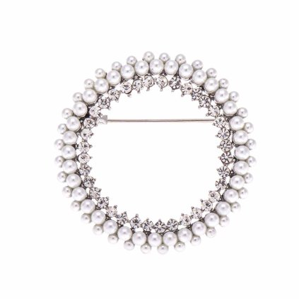 58522 broz kulata s perlickami a zirkony 9002060 1