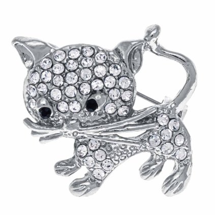 61801 broz kocicka se zirkony 9001783 1