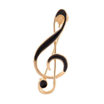 62003 broz houslovy klic pozlaceny 9001942