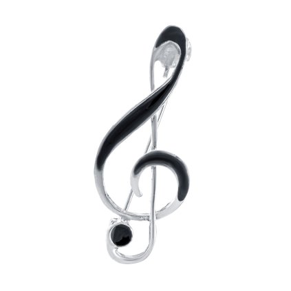 62006 broz houslovy klic stribrne barvy 9001942 1