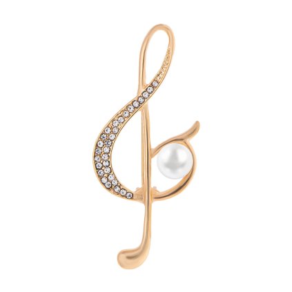 62009 broz houslovy klic pozlaceny 9002120