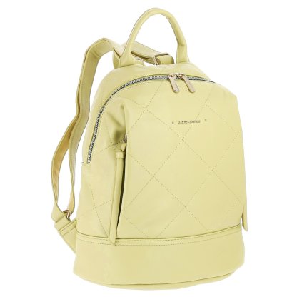 David Jones hátizsák varrással 6726-5 sárga 7302115-2