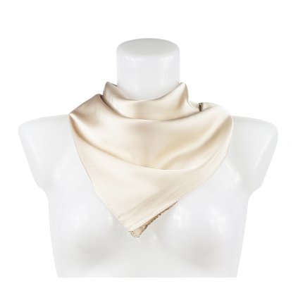 Női selyem sál YF350-13 stewardess, bézs 7200622-8