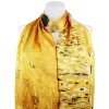 Női fordítható selyem sál 3130-03 festés,kleoptara - arany Adele 7200676-9