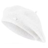 Női kasmír barett csillogó fonallal GA192, fehér 7100401-9