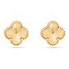 Fülbevaló sebészeti acélból, 14k aranyozott, virág alakú csipkékkel 1002939
