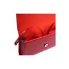 Női lakkozott piros borítéktáska 7300656