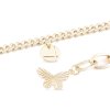 Aranyozott karkötő 14k, pillangó medállal kombinálva 2001884