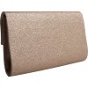 Női alkalmi táska / borítéktáska P0244 aranyréz csillámokkal 7300656-22