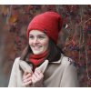 53209 2 damsky zimni set cepice a tunel wrobi e10 cervene barvy 7100440 4